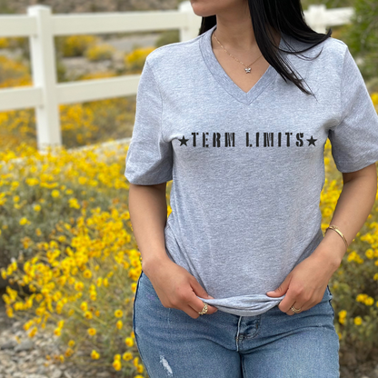 Term Limits - Unisex V-Neck Jersey Tee