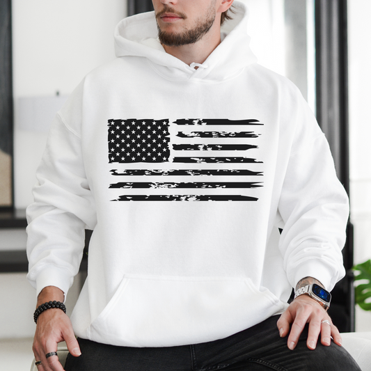 American Flag - Unisex Hoodie