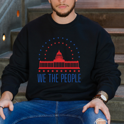 We The People's House - Unisex Crewneck Sweatshirt