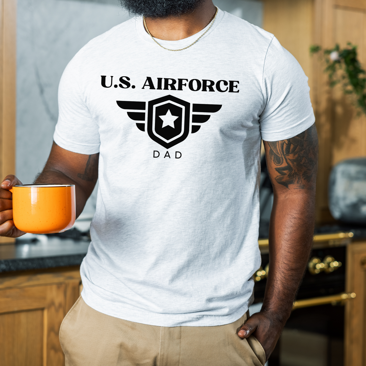 U.S. Airforce Dad - Unisex Jersey Tee