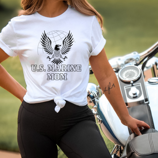 U.S. Marine Mom - Unisex Jersey Tee