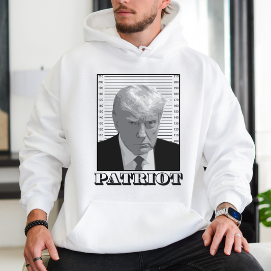 Trump Mugshot Patriot - Unisex Hoodie