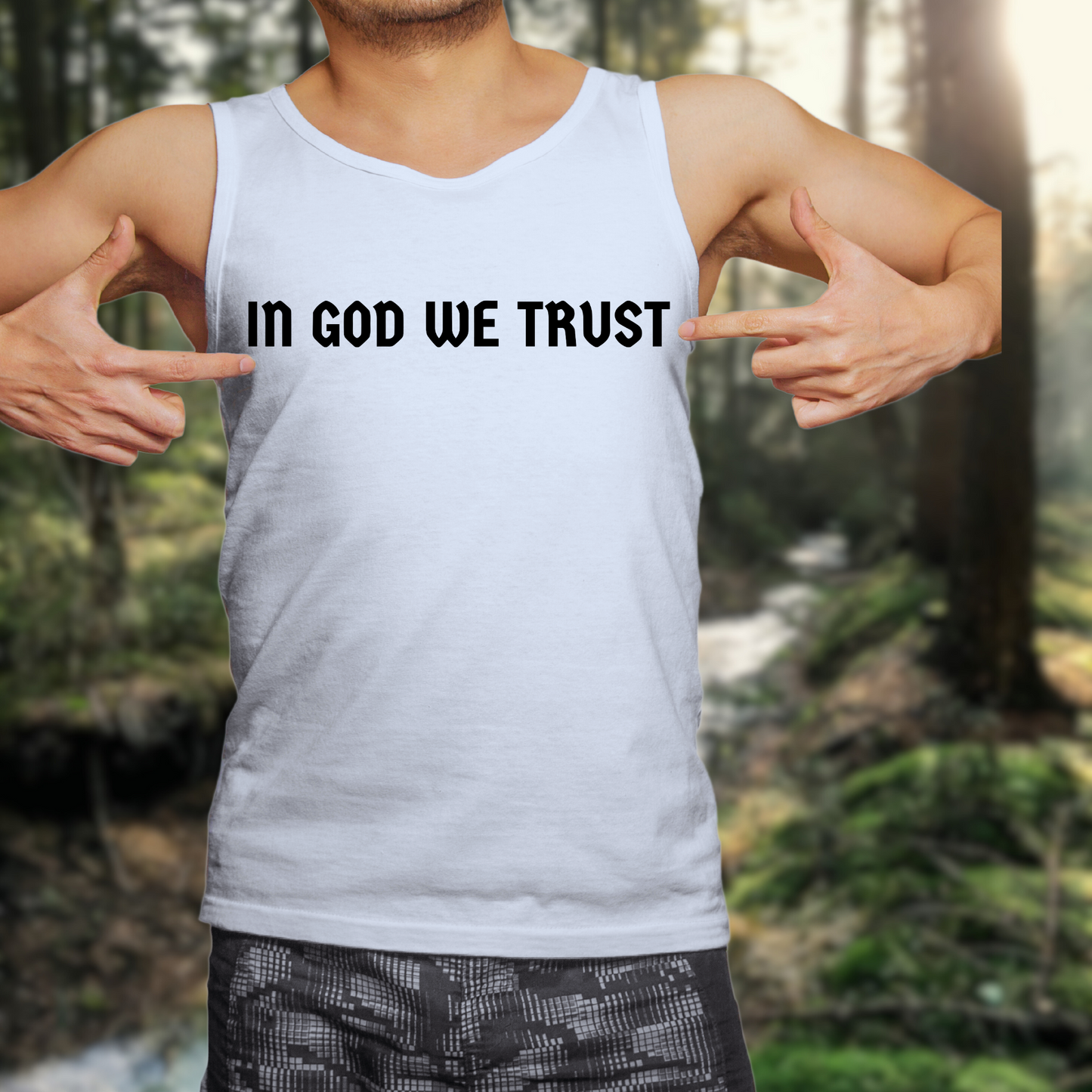 In God We Trust - Unisex Jersey Tank Top