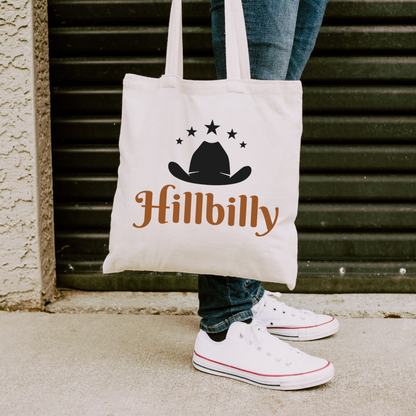 Hillbilly - Cotton Canvas Tote Bag