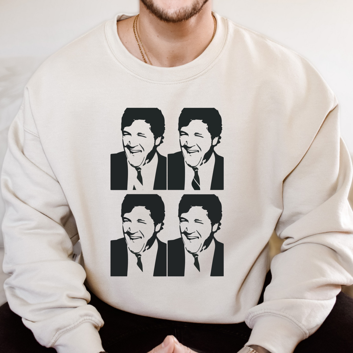 Tucker Laugh - Unisex Crewneck Sweatshirt