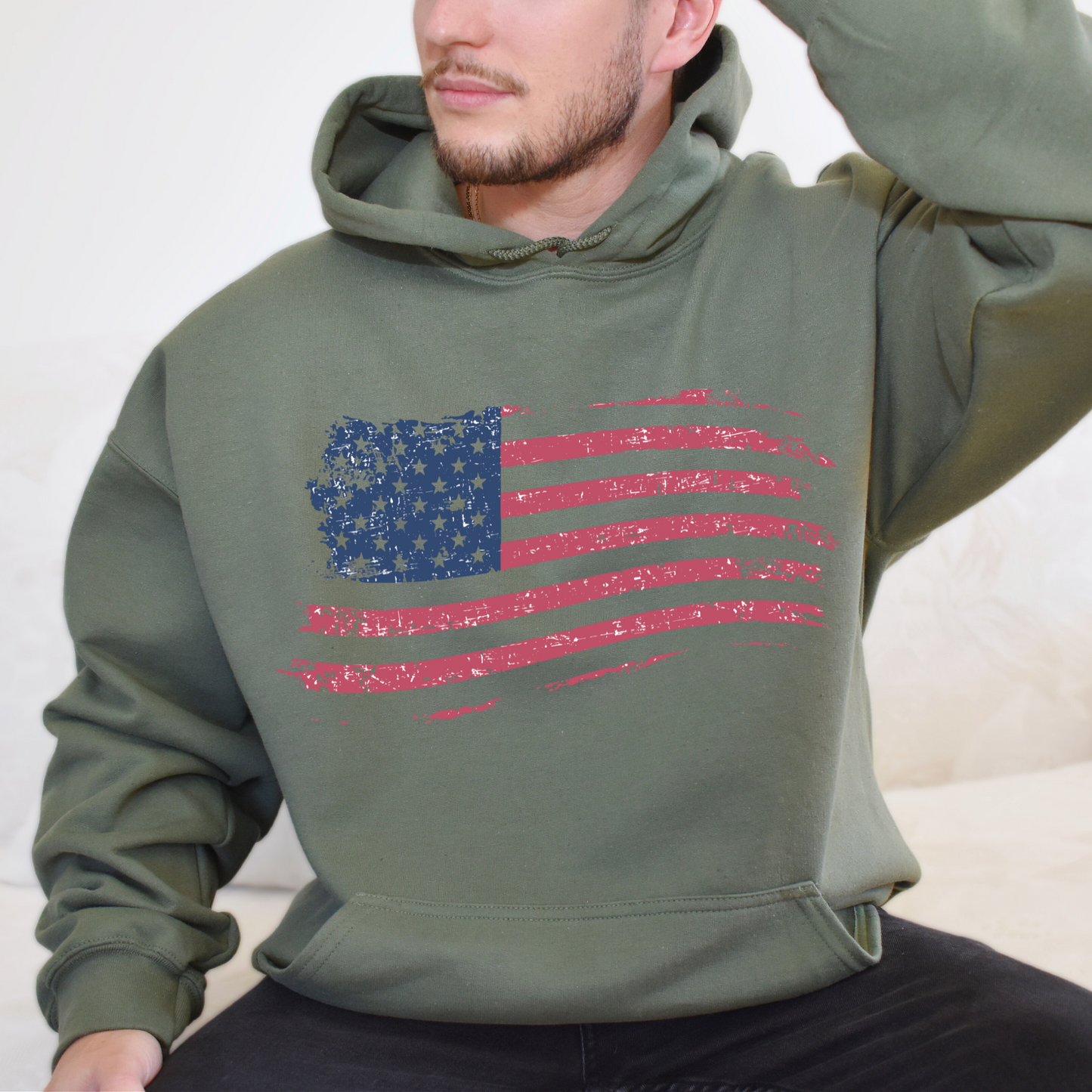 American Flag - Unisex Hoodie