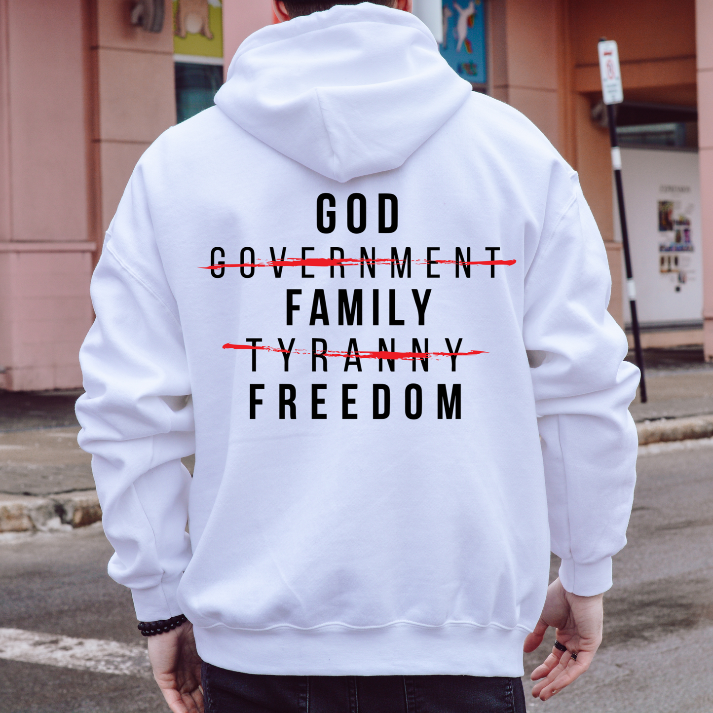 God Family Freedom - Unisex Hoodie