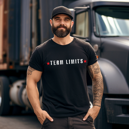 Term Limits  Red Stars - Classic Heavyweight T-Shirt
