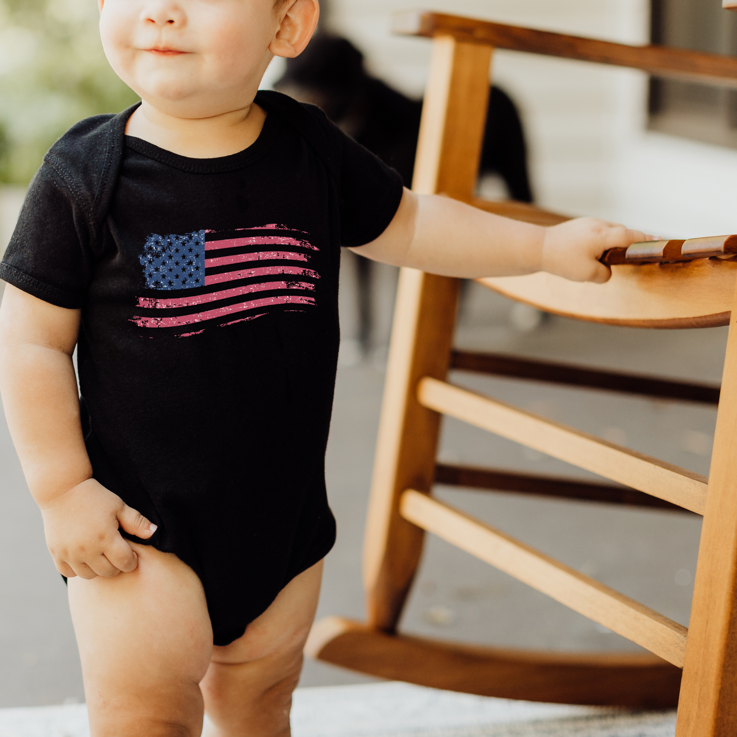 American Flag - Baby Onesie