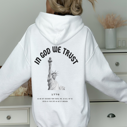 In God We Trust Lady Liberty - Unisex Hoodie