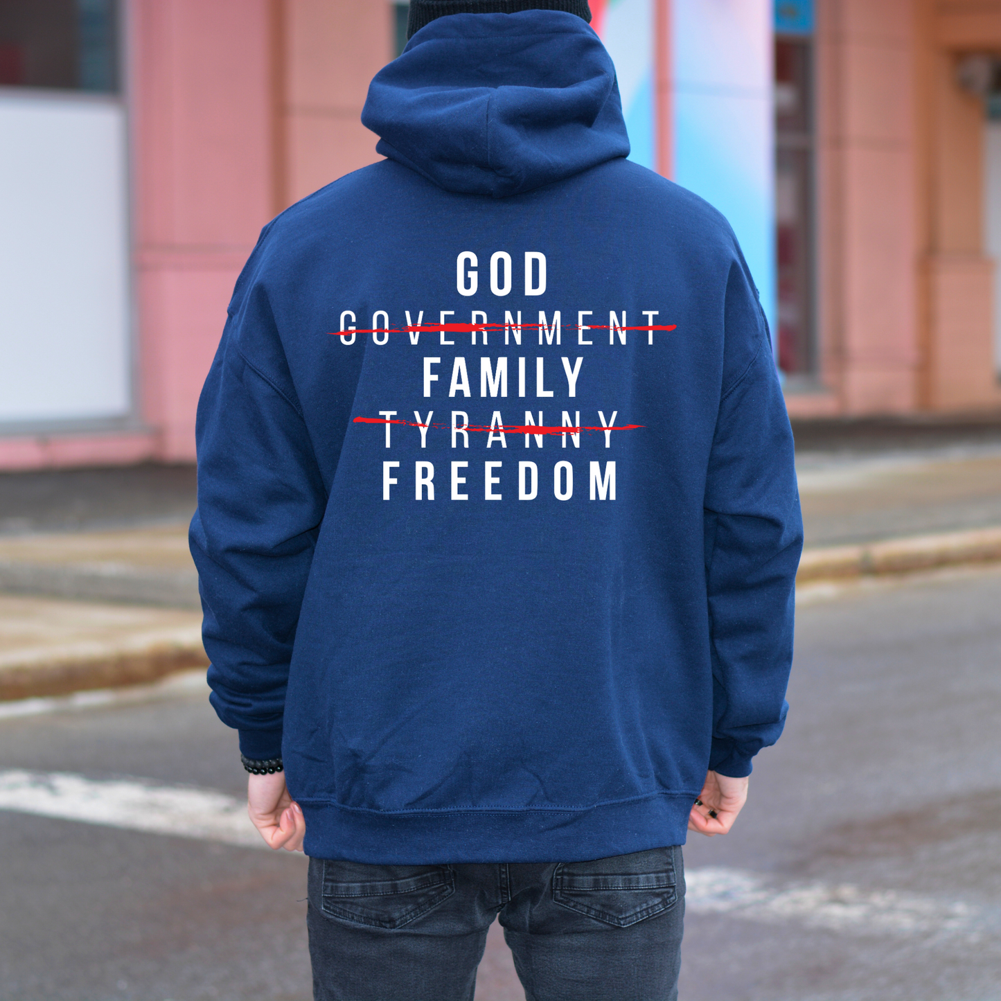 God Family Freedom - Unisex Hoodie