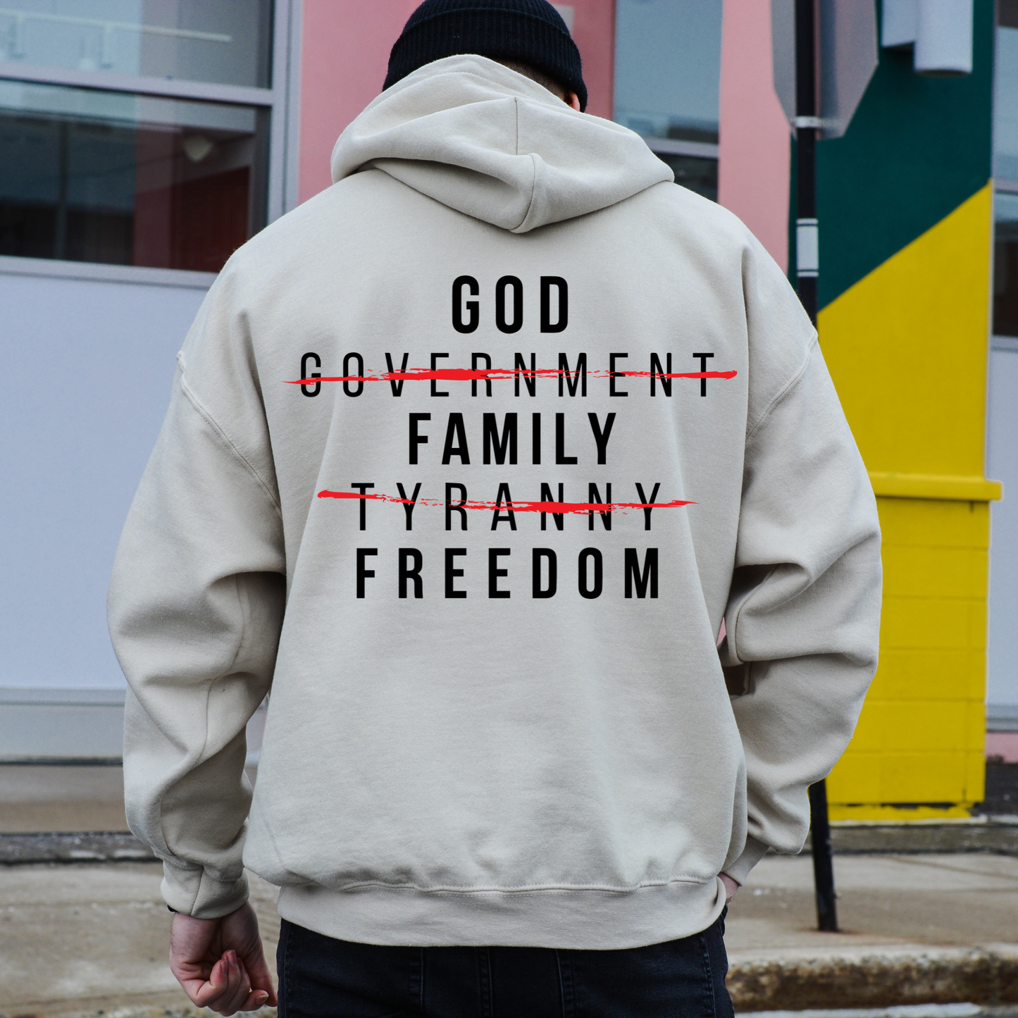 God Family Freedom - Unisex Hoodie