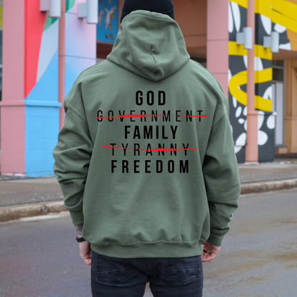 God Family Freedom - Unisex Hoodie