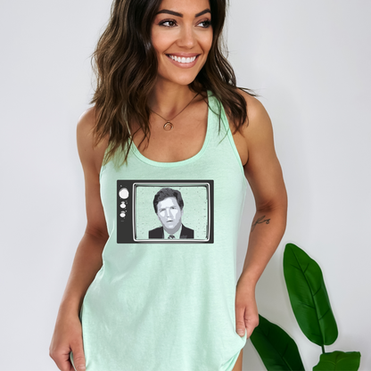 Tucker Retro TV - Women's Racerback Tank