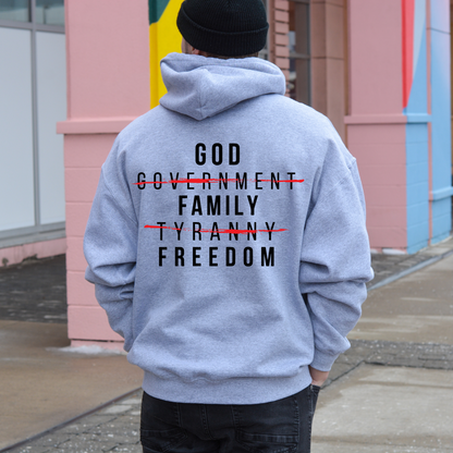 God Family Freedom - Unisex Hoodie