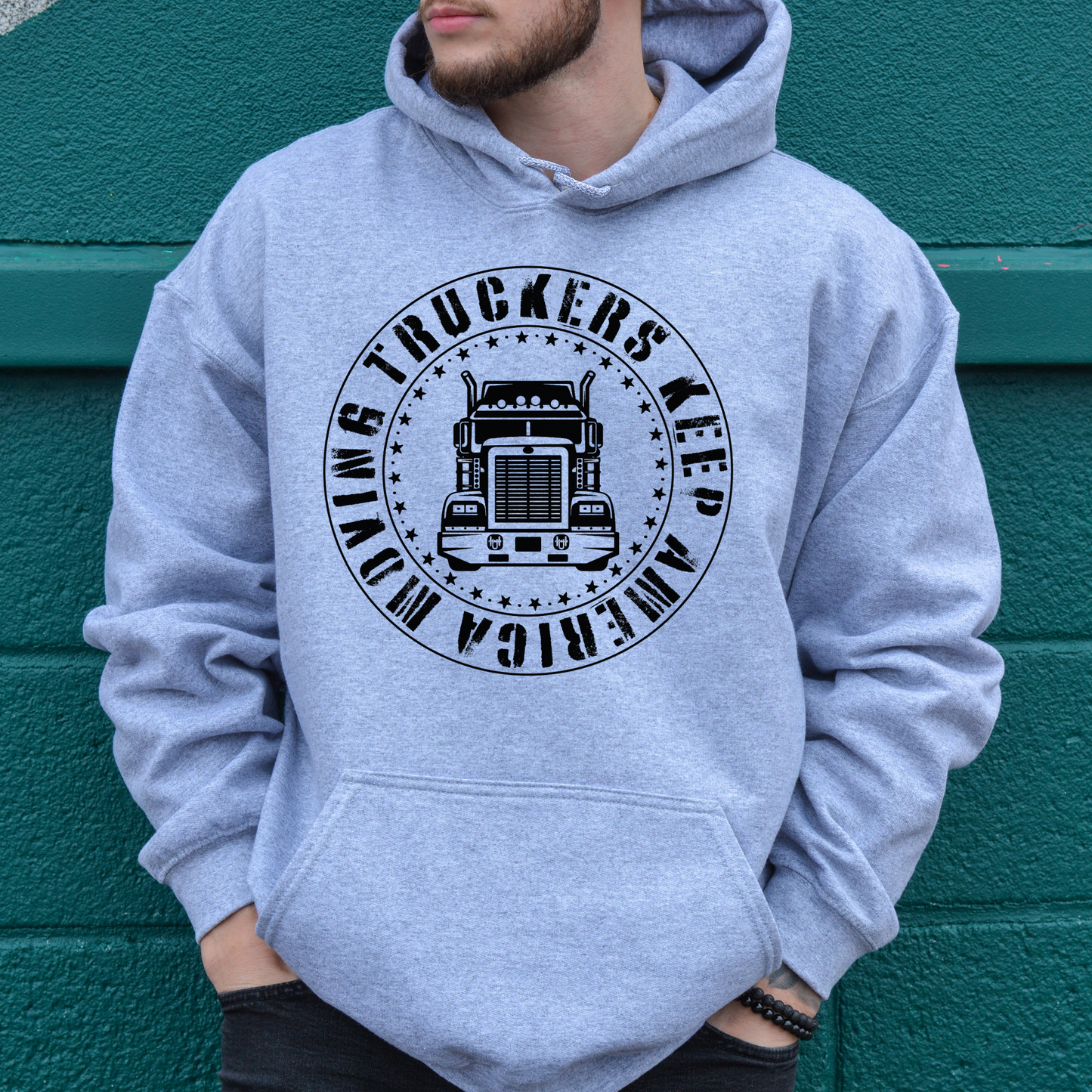 Truckers Keep America Moving - Unisex Hoodie