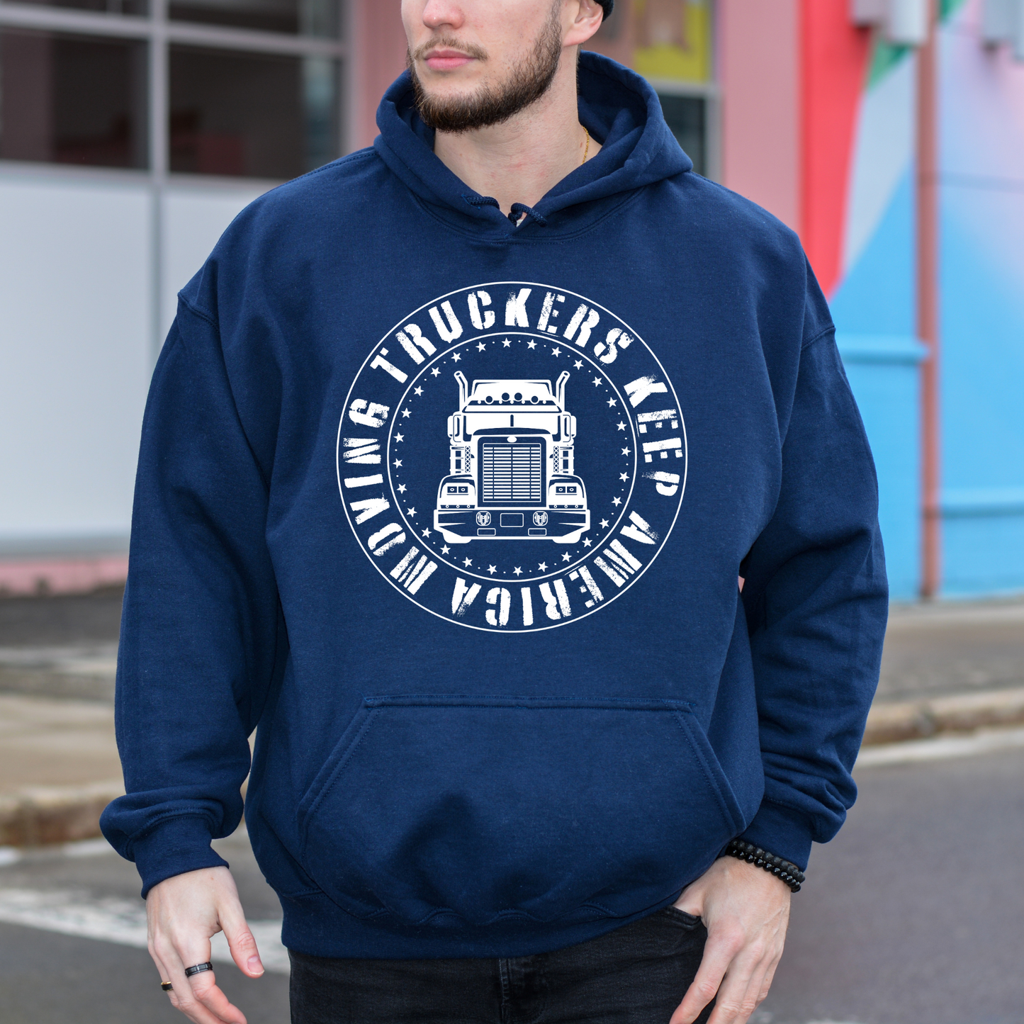 Truckers Keep America Moving - Unisex Hoodie