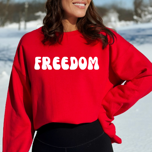 Freedom - Unisex Crewneck Sweatshirt