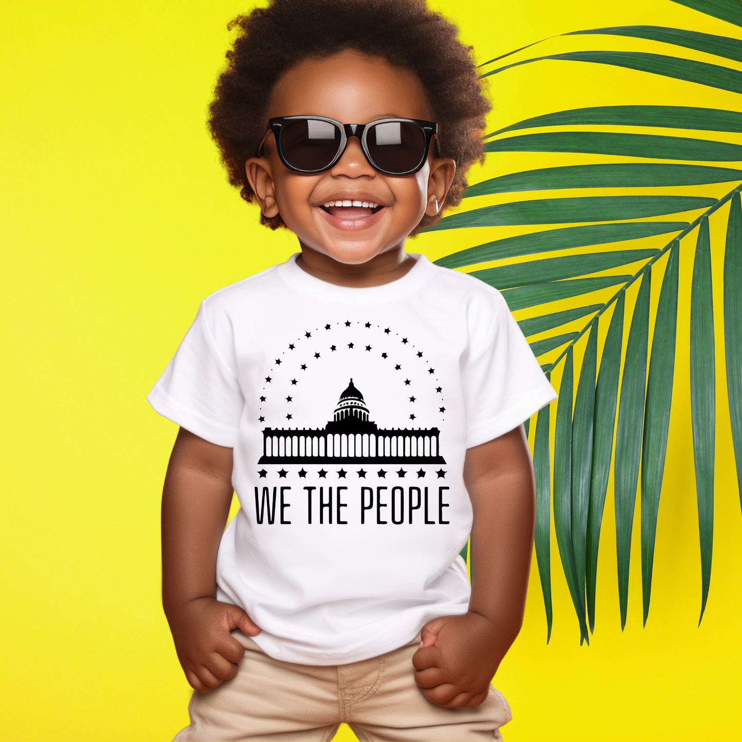 We The People Stars - Toddler Jersey Tee