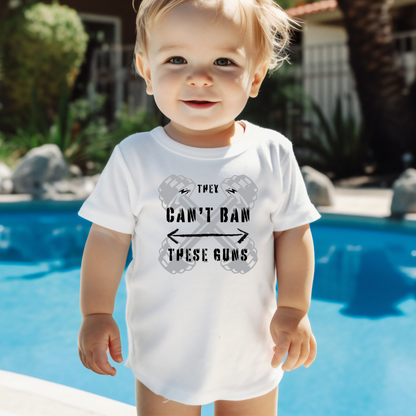 Can't Ban These Guns - Baby Jersey T-Shirt