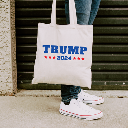 Trump 2024 - Cotton Canvas Tote Bag