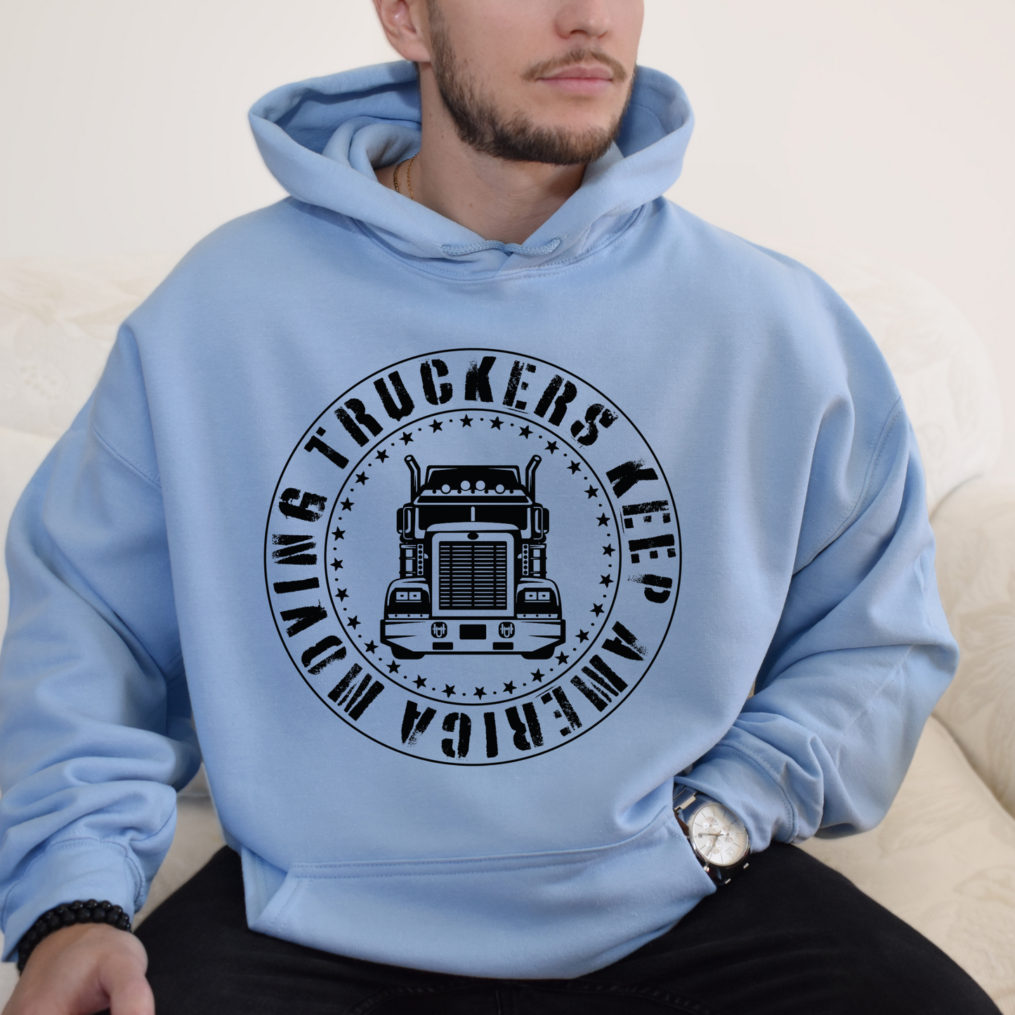 Truckers Keep America Moving - Unisex Hoodie