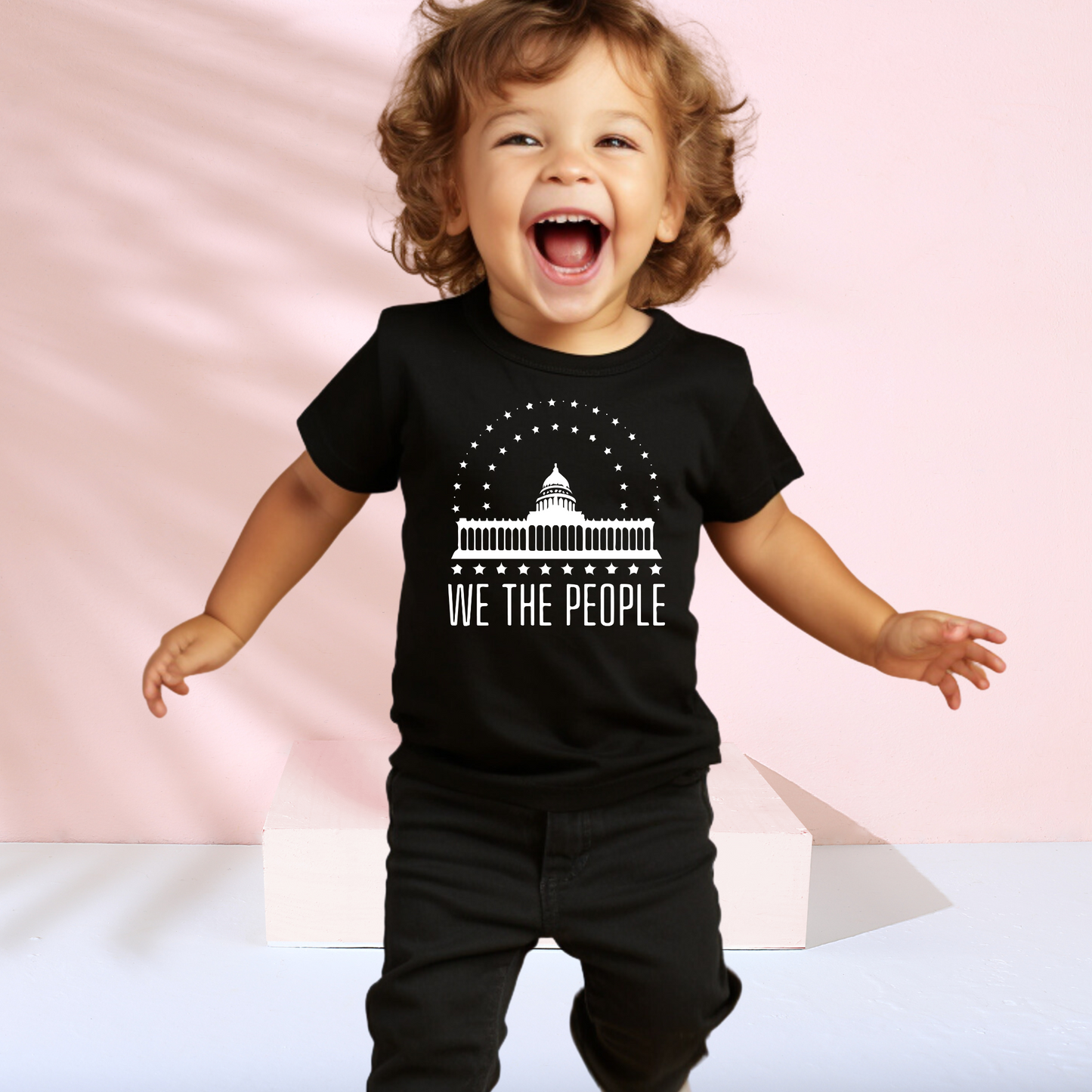 We The People Stars - Toddler Jersey Tee