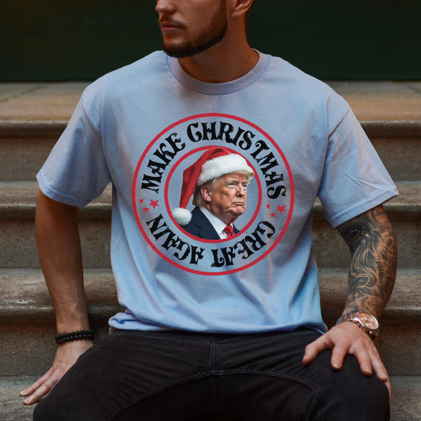 Make Christmas Great Again - Classic Heavyweight T-Shirt