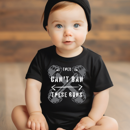 Can't Ban These Guns - Baby Jersey T-Shirt