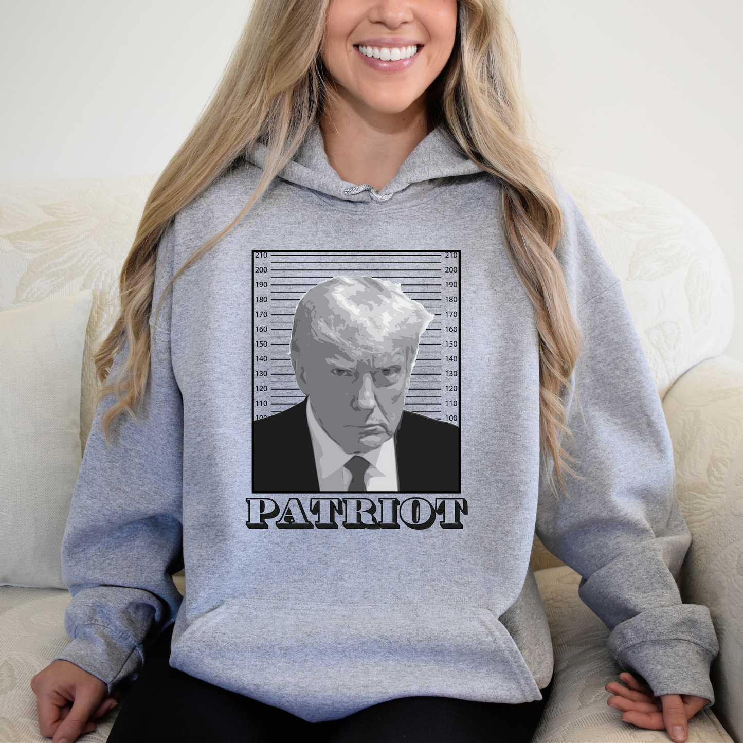 Trump Mugshot Patriot - Unisex Hoodie