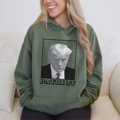 Trump Mugshot Patriot - Unisex Hoodie