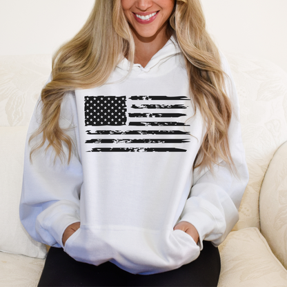 American Flag - Unisex Hoodie