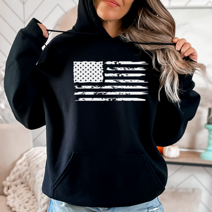 American Flag - Unisex Hoodie