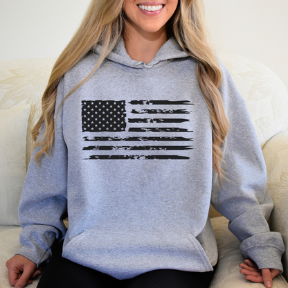 American Flag - Unisex Hoodie