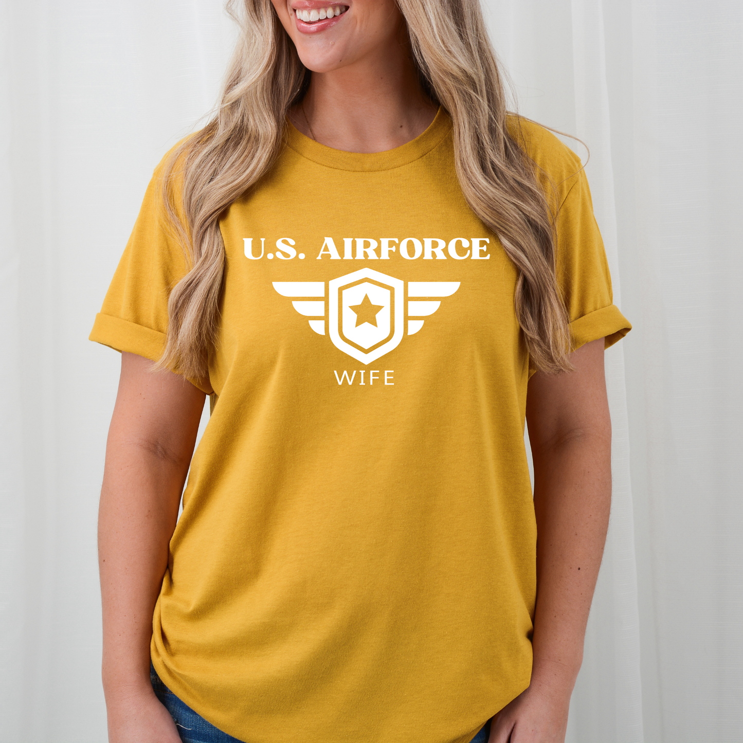 US Airforce Wife - Unisex Jersey Tee