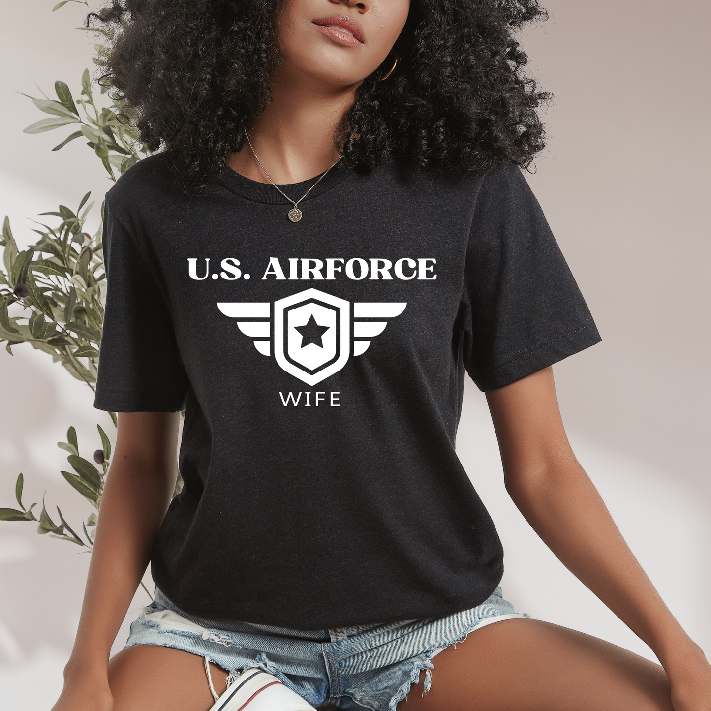 US Airforce Wife - Unisex Jersey Tee