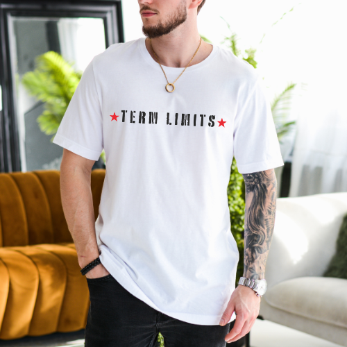Term Limits  Red Stars - Classic Heavyweight T-Shirt