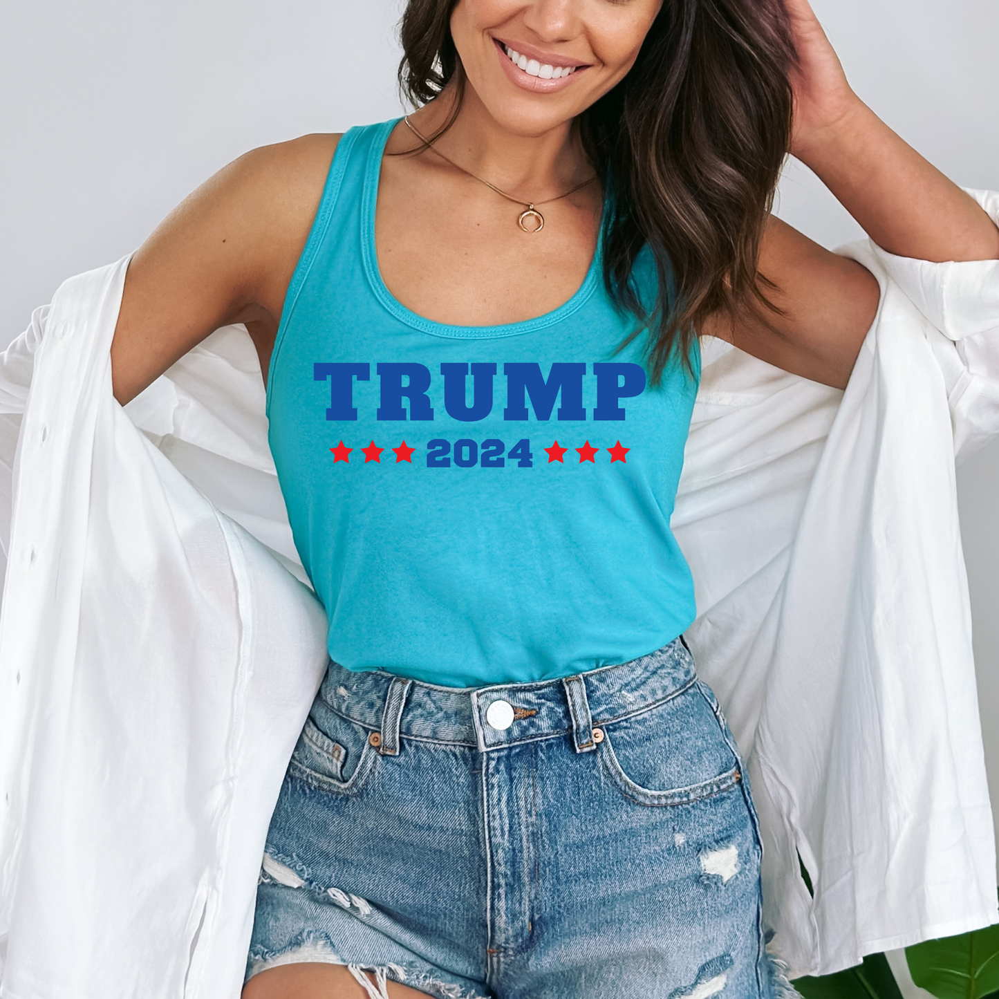 Trump 2024 - Women's Racerback Tank