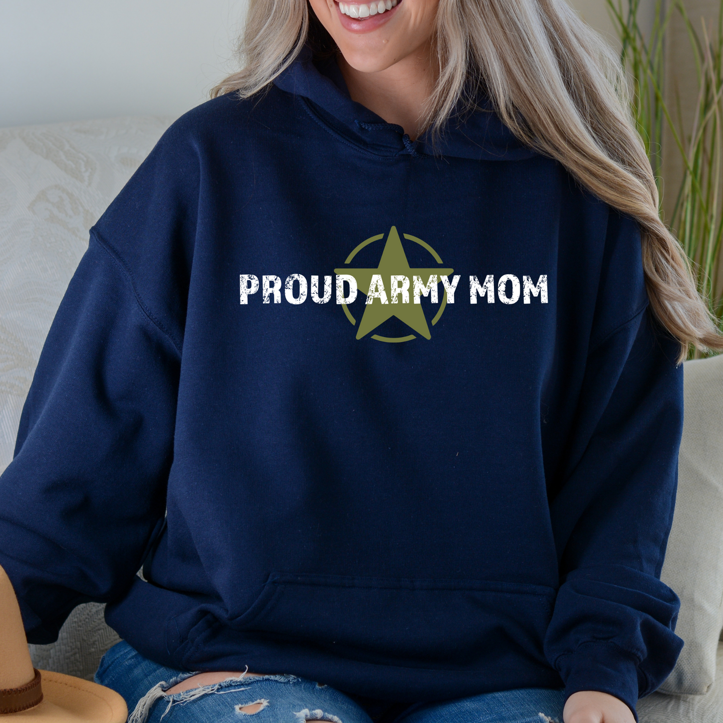 Proud Army Mom - Unisex Hoodie