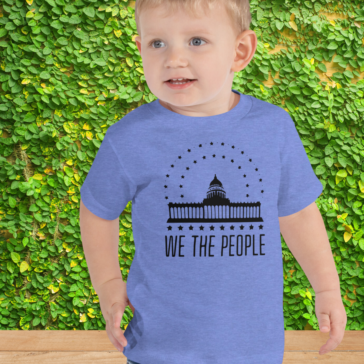 We The People Stars - Toddler Jersey Tee