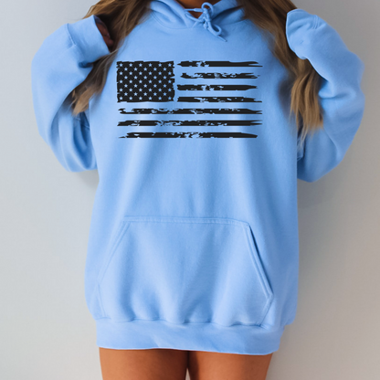 American Flag - Unisex Hoodie