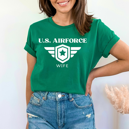 US Airforce Wife - Unisex Jersey Tee