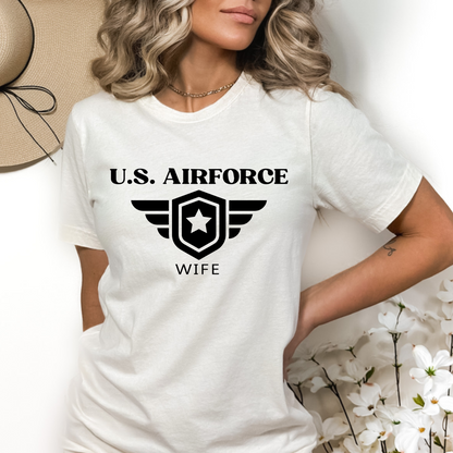 US Airforce Wife - Unisex Jersey Tee