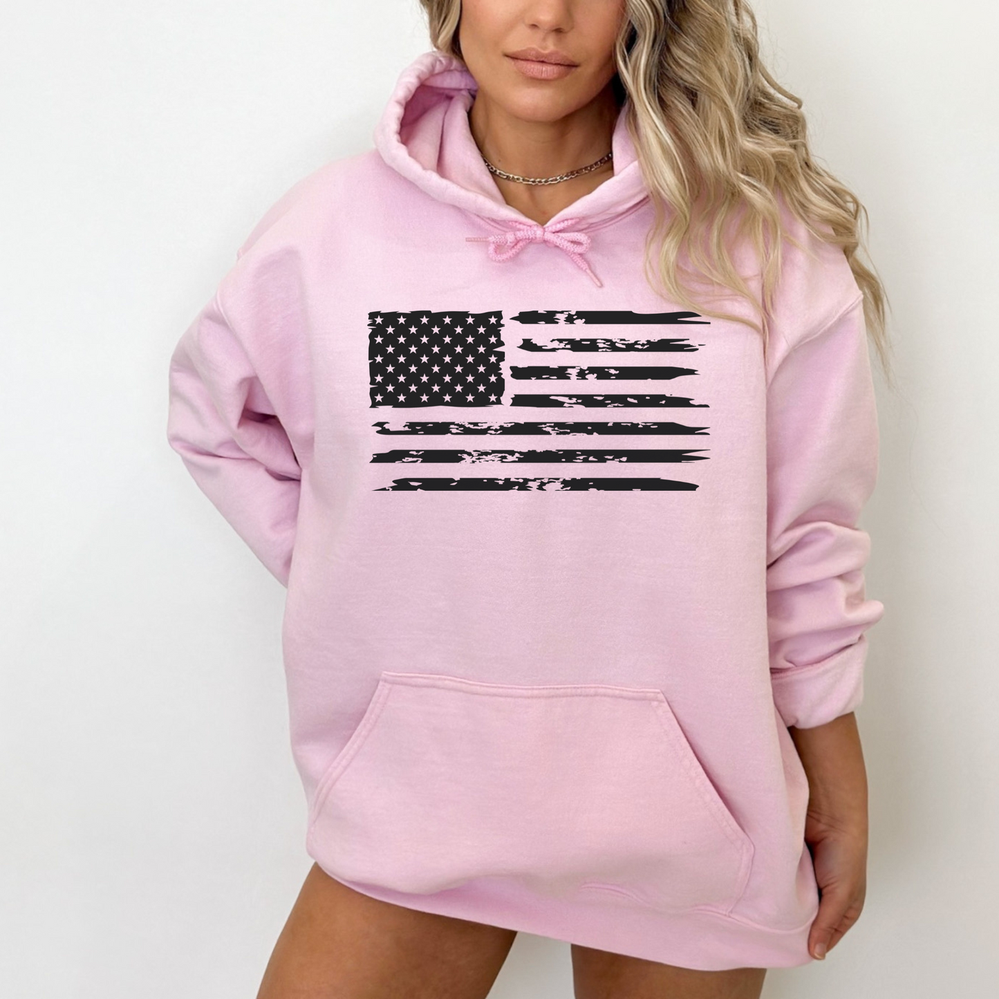 American Flag - Unisex Hoodie