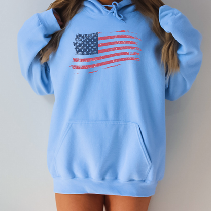 American Flag - Unisex Hoodie