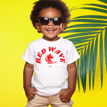 Red Wave 2024 - Toddler Jersey Tee