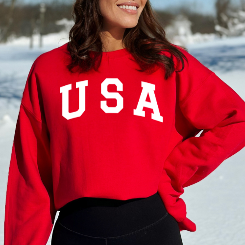 USA - Unisex Crewneck Sweatshirt