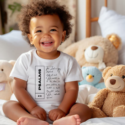 Psalms 23 - Baby Jersey Tee