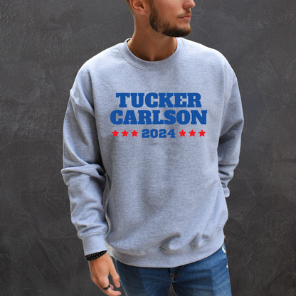 Tucker Carlson 2024 - Unisex Crewneck Sweatshirt