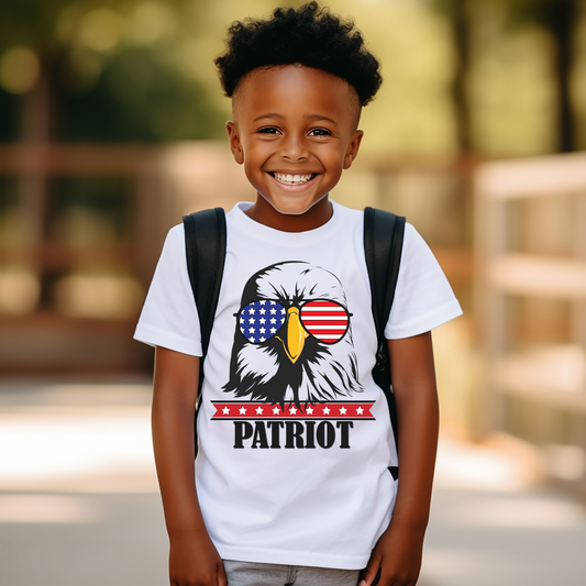 Patriot Eagle - Youth Short Sleeve T-Shirt